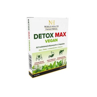 Noble Health Detox Max Vegan maisto papildas 21 ka...
