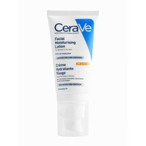 CeraVe SPF 50 drėkinamasis losjonas veido kremas su apsauga nuo saulės 52ml