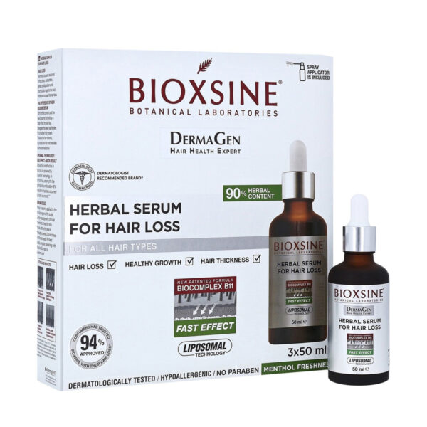 Bioxsine Dermagen serumas nuo plauku slinkimo 3 x 50ml